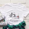 Disney Winnie The Pooh T-Shirt Cartoon Graphic T Shirts Women's Short Sleeve Summer Casual Tops T-shirt Aesthetic Harajuku Tees