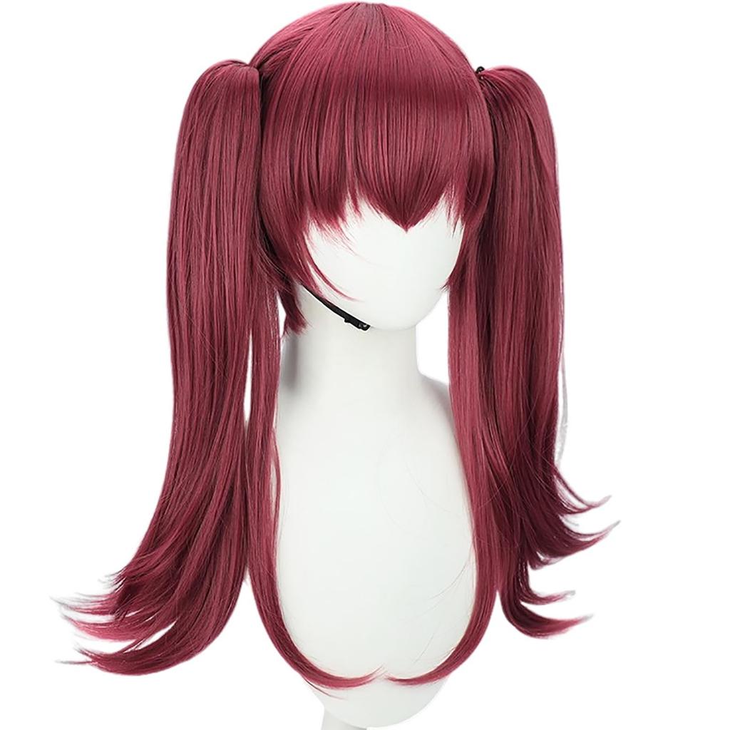 Houshou Marine Cosplay Hololive Costume Perfect for and Includes Wig Net High-Quality Wig, Wig, VTuber, Heat-Resistant, Accessory, Parties, Events,