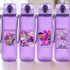 650ML K-Pop Demon Hunters Waterbeker Jongens Meisje Draagbaar Valbestendig Buiten Fitness Kan Trend Eenvoudig Mat Sportwaterbekers Cadeau