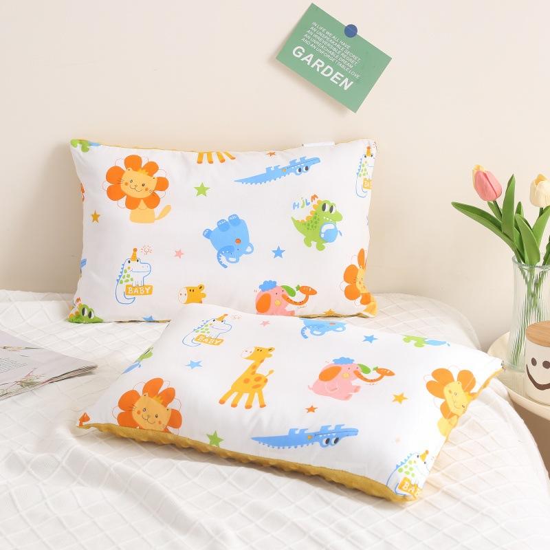 Class A Full Cotton Doudou Velvet Cartoon Small Pillow Kindergarten Students and Children Doudou Pillow Core Cervical Vertebrae Pillow Can Be Removed