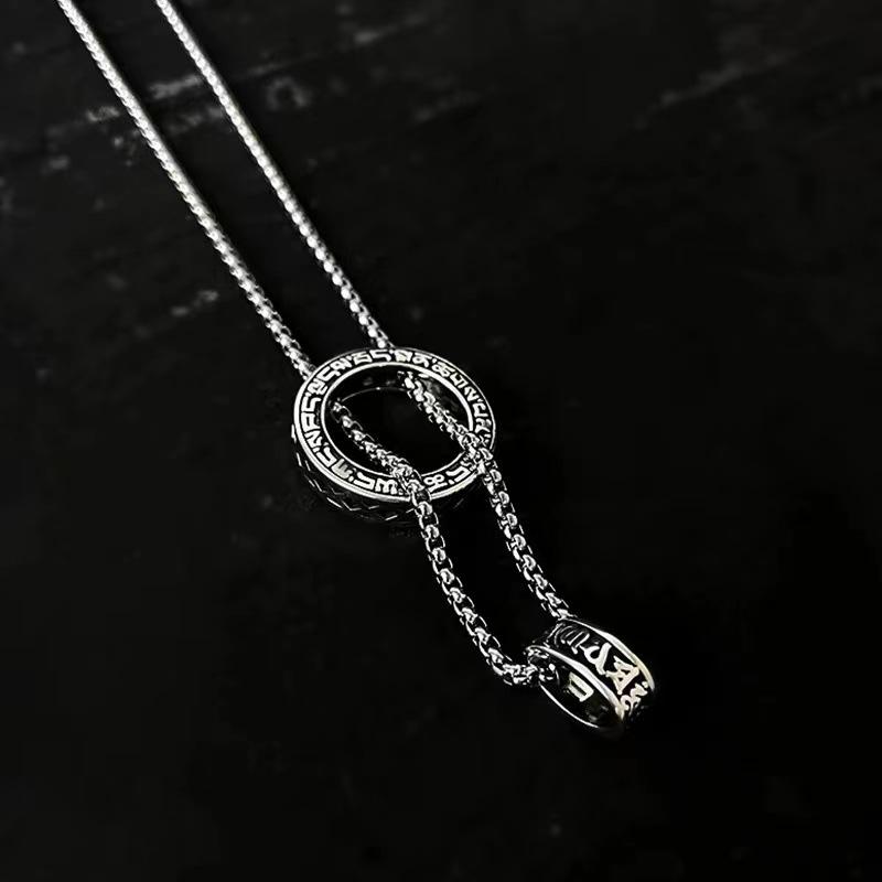 New 925 Silver Necklace Pendant Beautiful Vintage For Women man Fashion Clavicle Chain Wedding Jewelry Party Gifts