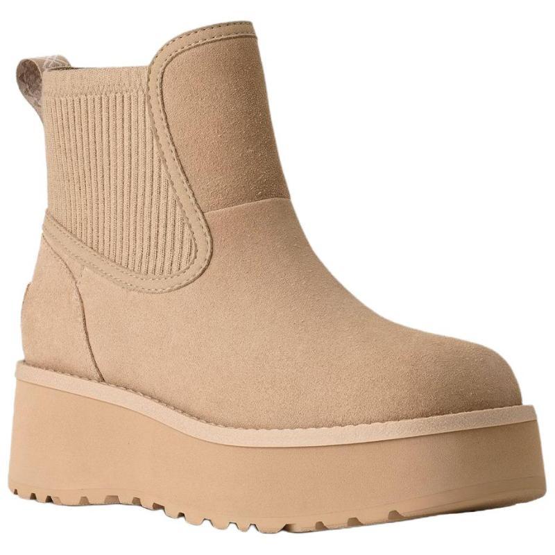 UGG Cityfunc Chelsea Boots 5.1cm Women's Mustard Seed Sneakers 1173258-MDSD