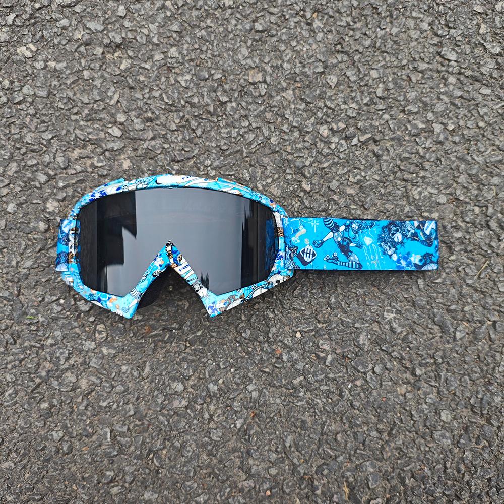 2025 Motorcycles Ski Goggles Cycling Riding Glasses Personalized Printing Ski Goggles Windbreak Ventilate Anti-Glare Goggles