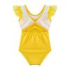 Ruffle Sleeve Ballet Leotard Girls Kids Gymnastics Bodysuit Ballerina Fairy Party Dancing Training Performance Dancewear