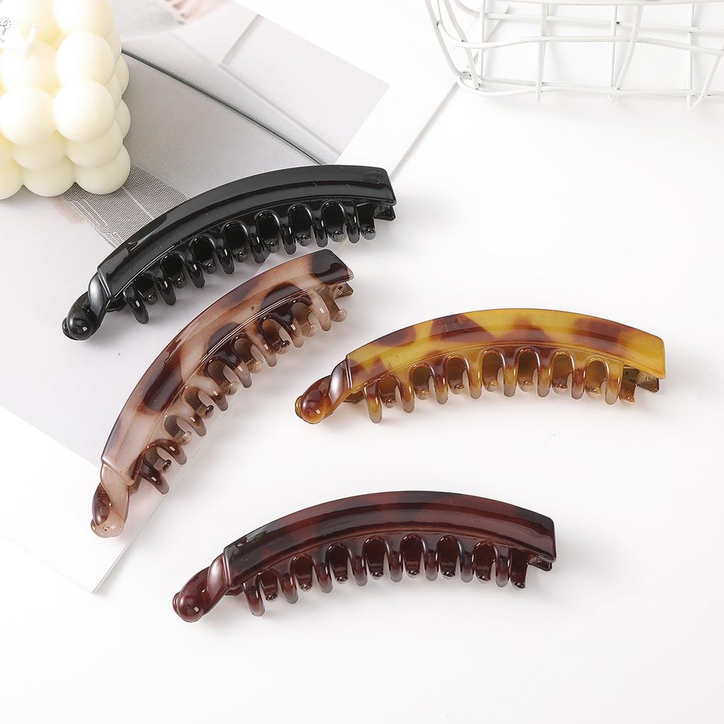 AWAYTR Vintage Amber Hair Clips Comb Clamp Tooth Hairpin Handmade Girl Hair Accessories Festival Gift Valentine Headwear