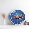Creative Children's Room Wall Clock Living Room Home Quiet Bedroom Wall Hanging Free for Kitchen Bedroom Study Wall Decoration