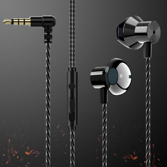 F13 Type-C/3.5mm Plug Ergonomic In-Ear Wired Earphones Bass Headset for Phone PC