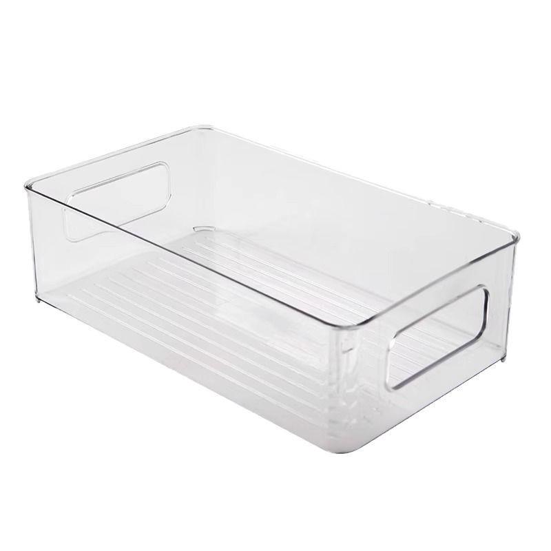 Akrylowe Przezroczyste Pudełko do Przechowywania na Biurko na Kosmetyki, Przekąski i Drobiazgi z Funkcjami Szuflady i Półki