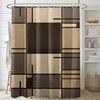 Basic Style Shower Curtain With Hooks Anti - mold For Hotel Home Bathroom