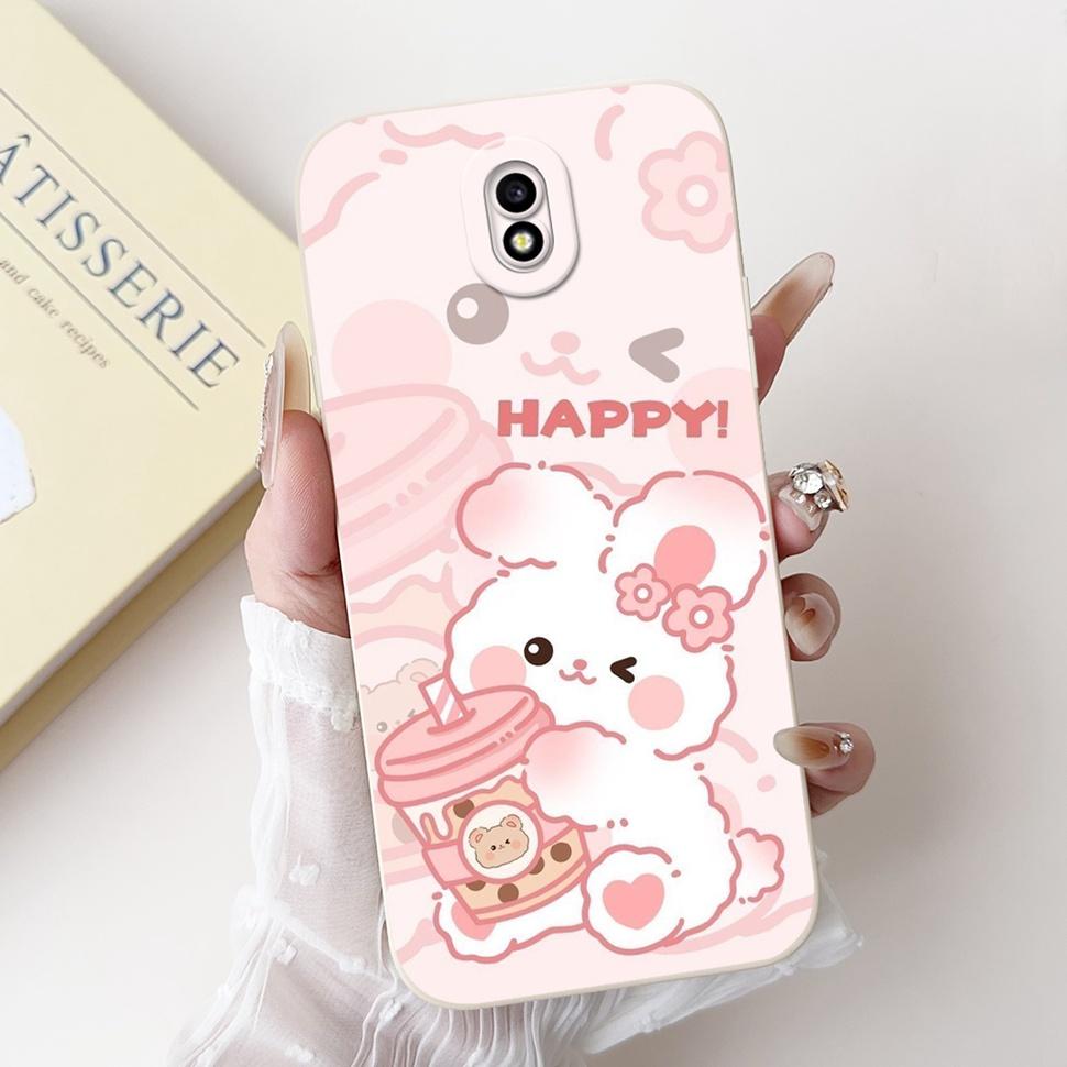 Cute Panda Cover For Samsung J7 2017 Case SM-J730F Silicone Soft TPU Fundas Phone Case For Samsung Galaxy J7 2017 Coque Bumper