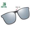 Polarized Flip-up Clip-on Sunglasses for Myopia, Night Vision & Driving - Unisex