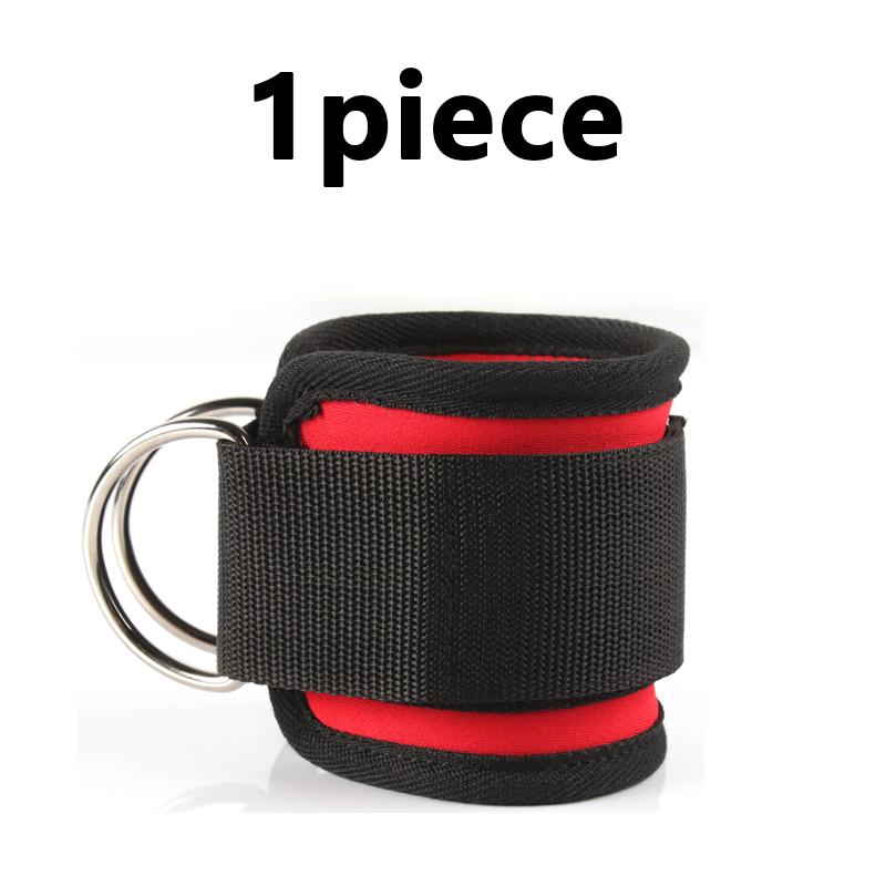 Double D-Ring Ankle Straps For Fitness,Foot Support,Ankle Protector,Crossfit Leg Pulley Straps, Sports Feet Guard