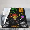 Game Thumb a Green Garden Grow Grow a Garden Knitted Blankets Velvet Lightweight Thin Throw Blanket for Airplane Travel Bed Rug