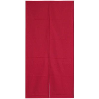 Noren 150 X 75 Cos Flame-retardant Curtain, Plain, Cm, (Red 11706)