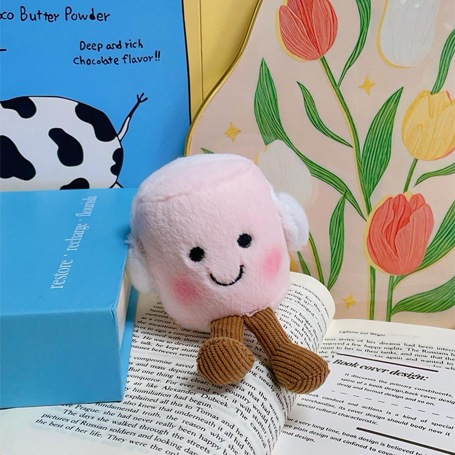 Cute, Creative and Fun Cotton Candy Plush Pendants, Couple Pendants, Children's Toys, Doll Bags, Pendants and Gifts