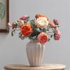 Vases for Flowers Simple Ceramic Vase Flower Vase Dried Flower Arrangement Retro Vase Decoration Living Room Bedroom Study Decoration Flower Vases