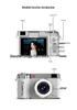 4K HD Flip Screen Digital Camera with 16x Zoom - Retro Design, Student Entry-Level CCD Camera