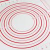 Silicone Baking Mat Rolling Dough Mat Kneading Pad Non-stick Silicone Pastry Mat Pizza Dough Liner Kitchen Baking Accessories
