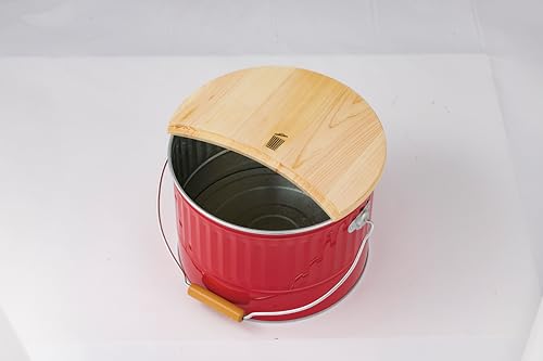 OBAKETSU Footbath Bucket, Red, AYR30