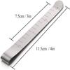 5Pcs Metal Sewing Crimping Clip Zinc Alloy Sewing Clips For Diy Clothing Stitching Pinning Marking Quilting Ruler Tool