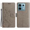 For Xiaomi Redmi Note 13 5G Case Butterfly Pattern PU Leather Wallet Phone Cover