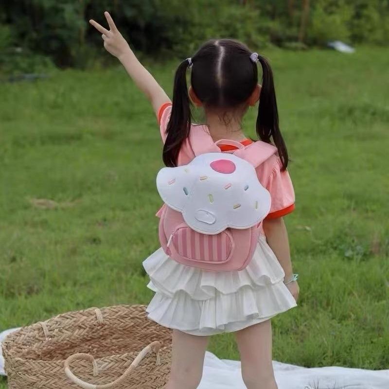 

Новый модный милый детский маленький рюкзак с милыми грибами, школьная сумка для школьников, мини-рюкзак, легкий рюкзак для взрослых розовый