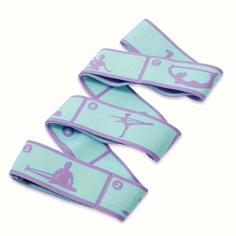 

Yoga & Pilates Training Bands for Full-Body Workouts - Extra Thick Portable & Non-Slip Design for Home Gym Dance Studio & Travel синий