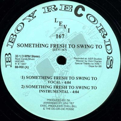 12inch Record LEVI 167 - Something Fresh To Swing To BB900 B-Boy Records 1987 US Rap & Hip-Hop/R&B Used