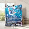 P0kemon Eevee Member King Blanket - Extra Large Soft Blanket for Bed, Sofa, Couch, Travel, Camping, Party, Huge Throws Blanket