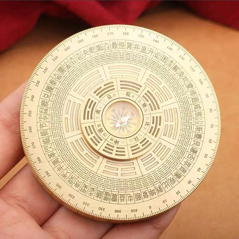 Decompression Gift Tai Chi Eight Diagrams Compass Fidget Spinner Anxiety And Stress Relief Toys For Adults Cool Edc Gadgets