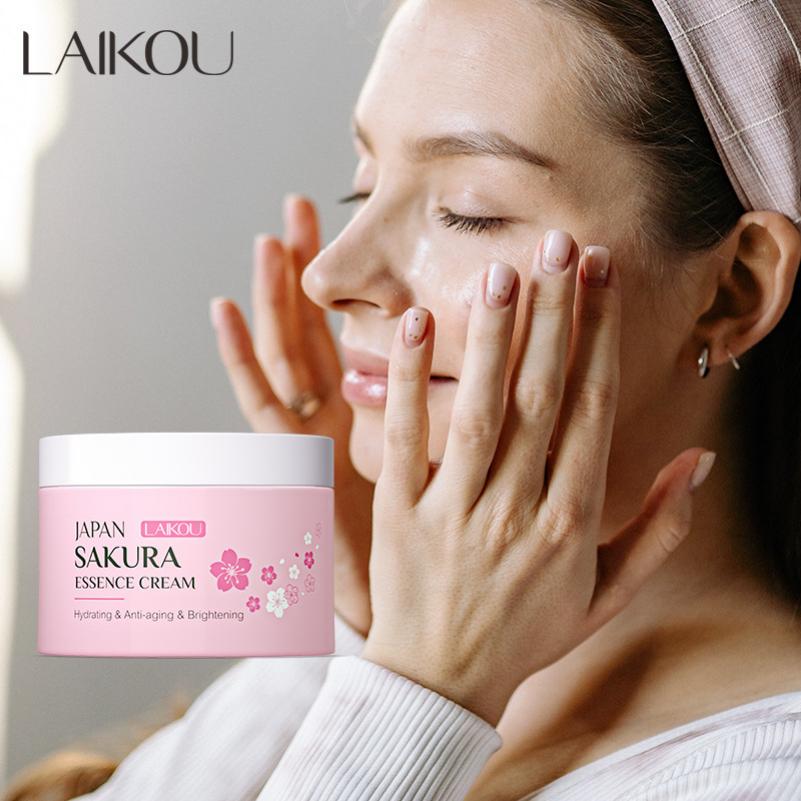 LAIKOU Japan Sakura Essence Cream Brightening Anti-aging Skin Rejuvenating Moisturizer (25g)