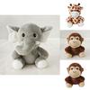 Jungle Animal Lion Tiger Giraffe Stuffed Toy Wholesale Stock