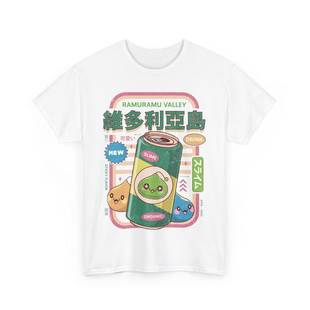 Ramuramu Valley Energy Drink Unisex T-Shirt. Maplestory Video Game. Slime. Yeti.