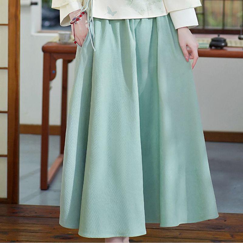 New Autumn/Winter Retro Suede Tang Suit: Stylish and Comfortable Han-Inspired Hanfu Cheongsam Top Tea Suit