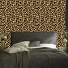 Animal Skin Wallpaper Ochre, Gold and Black for Living Room and Bedroom 50x1000
