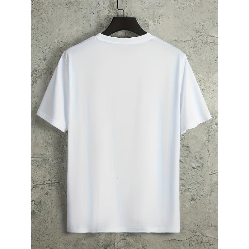 Europäische Größen Herren Sport-T-Shirt - Aufdruck „Ich bin nicht perfekt, aber ich habe eine verdammt tolle Frau“, Weißer Rundhalsausschnitt, Kurzarm