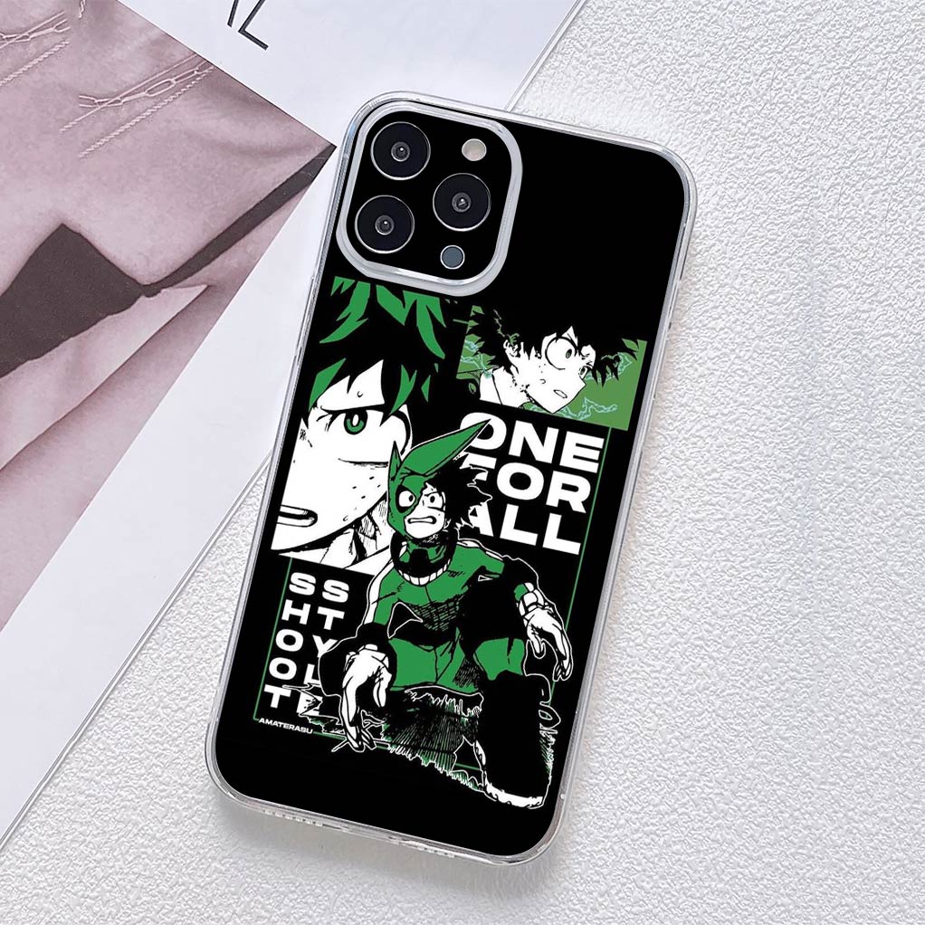 Midoriya Izuku My Hero Academia Phone Cover for Motorola Moto G13 G14 G53 G54 G62 G72 G82 G84 E13 E20 G42 G32 G23 G22 Soft Case
