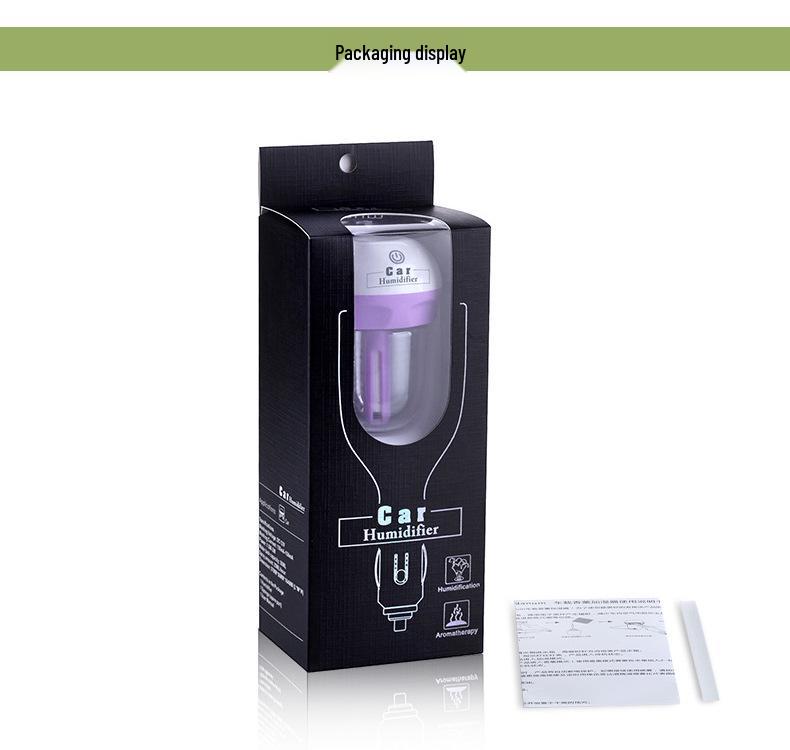 Mini Car Humidifier & Aromatherapy Air Purifier 