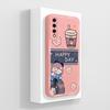 New Case For Xiaomi CC9E Civi2 Poco C3 C31 C40 C50 C55 C75 F3 F4 GT F5 F6 M2 M3 Pro Pretty Label Pattern Soft Silicone Anti Drop Shell For Xiaomi Capa