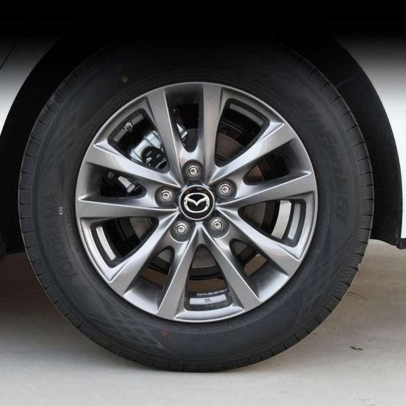 4 τεμ. 56 χιλ. Κέντρο Τροχού Αυτοκινήτου Κάλυμμα Κέντρου Έμβλημα Αυτοκόλλητο Τροχού Για Mazda 3 6 Atenza Axela Demio CX3 CX5 MP MS RX8 Είδη Αυτοκινήτου