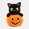 Portachiavi Gatto Fantasma di Halloween Peluche Morbido Ciondolo Carino per Borsa Regalo per Adolescenti