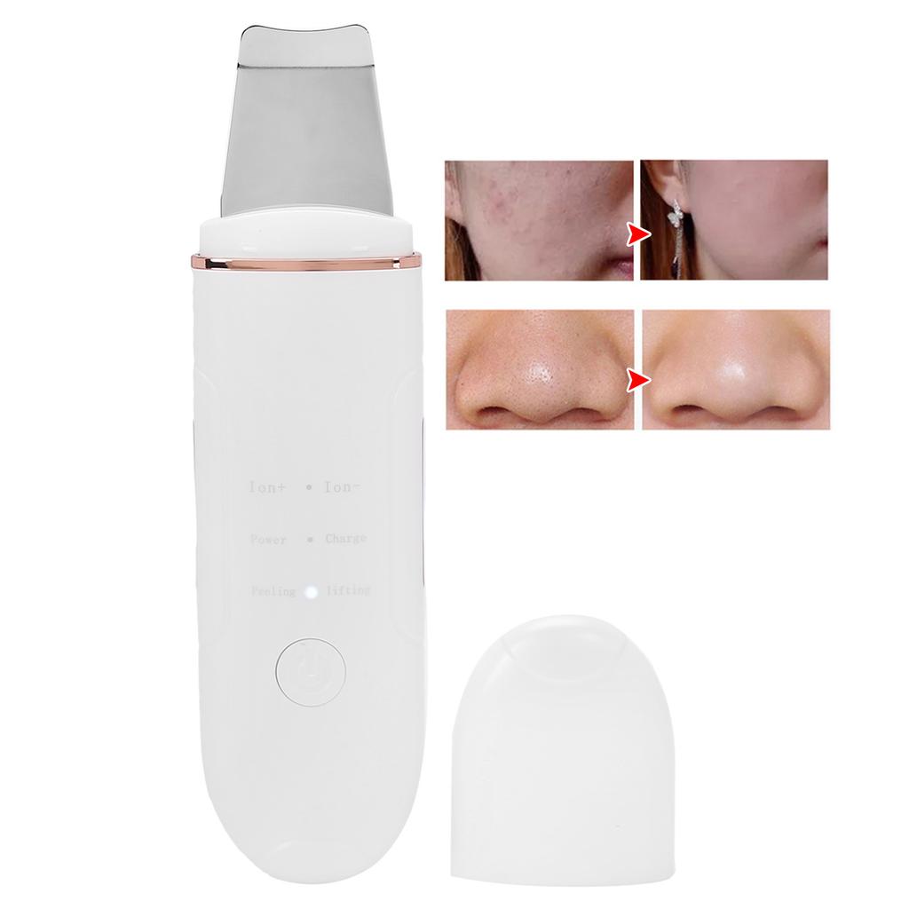EMS Ultrasonic Skin Scrubber Blackhead Pimple Removal Lifting Ion Pore Cleaner Machine