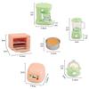 Dollhouse Miniature Kitchen Set: Oven, Rice Cooker & Egg Beater