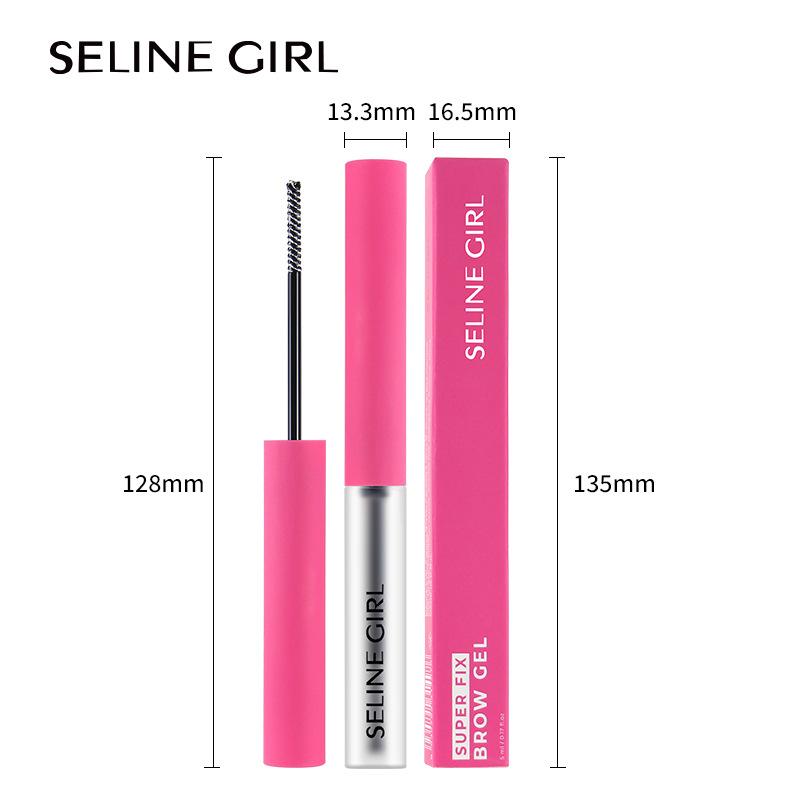 SELINE GIRL Wild Eyebrow Styling Cream Eyebrow Gel Transparent Gel Natural Three-dimensional Long-lasting Waterproof Quick-drying Wax