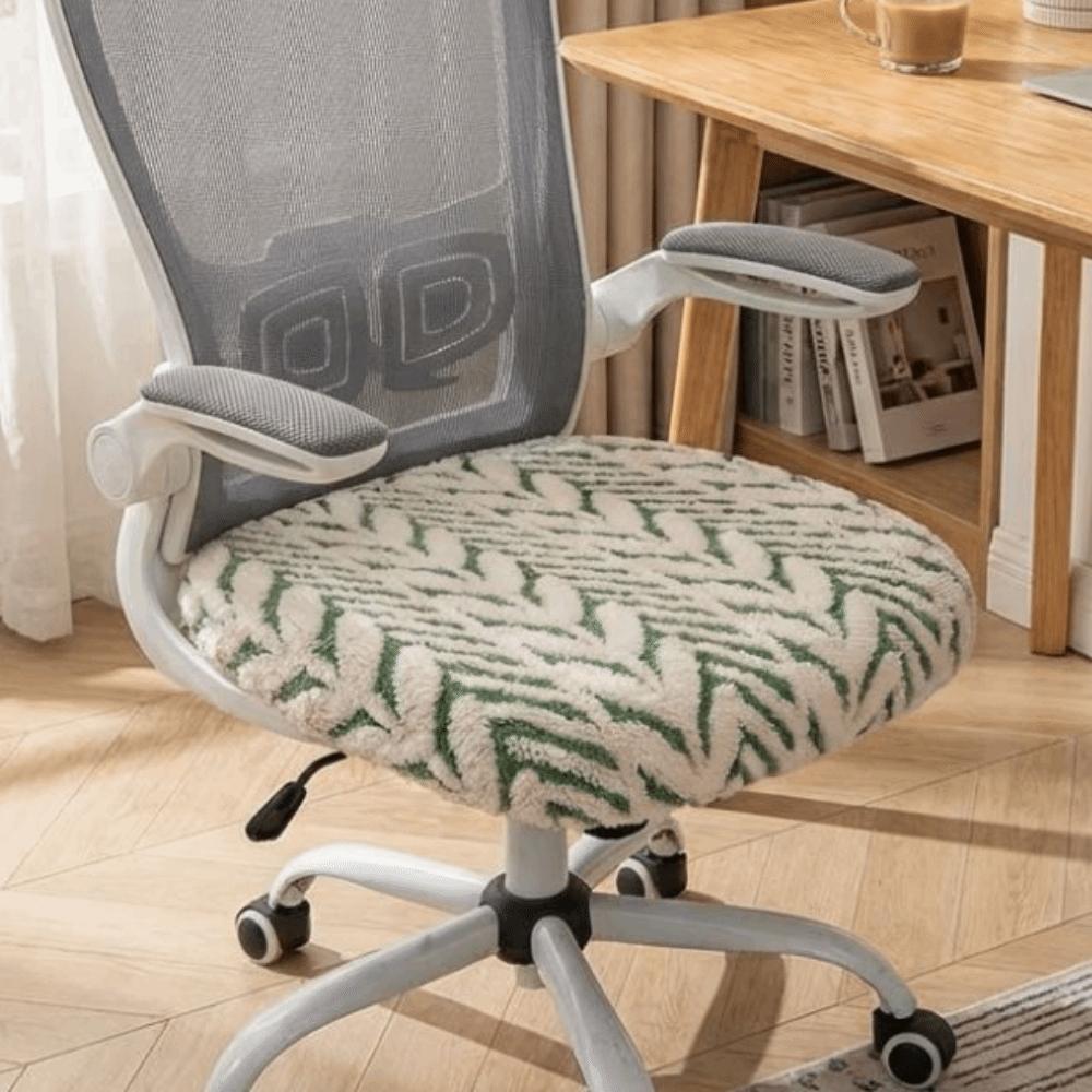 Thickened Jacquard Computer Chair Seat Removable Chair Seat Protector  Wedding Party