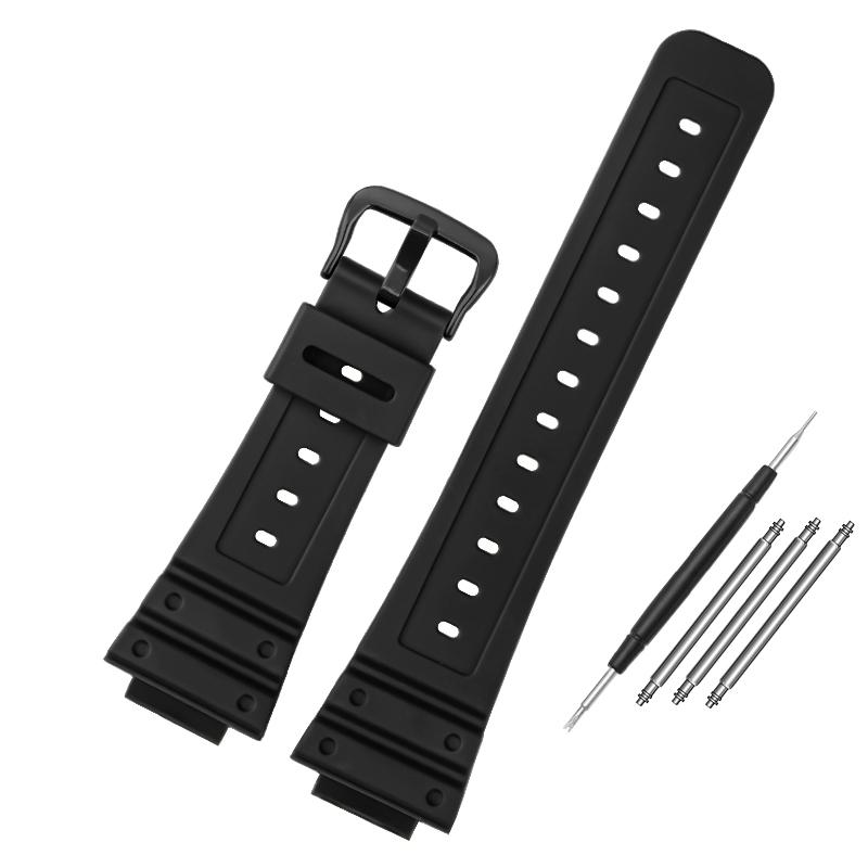 Braccialetto in Silicone da 16 mm per Casio G-Shock GW-5000/B5600/M-5610 DW5600e GLX-5600 Cinturino in Gomma Resina Impermeabile Ga2100