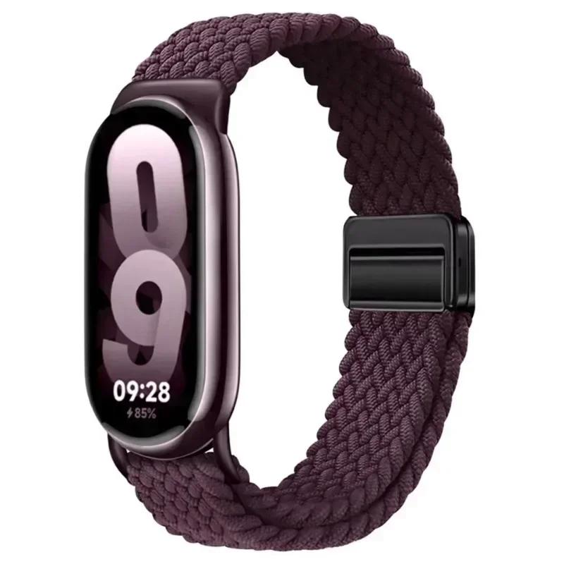 Braided Nylon Strap for Xiaomi Mi Band 10/9/8 Smart Watch Replaceable Wristband Correa for Xiaomi Mi Band 9/Mi Band 10 Bracelet