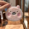 Sweet Japanese Cartoon Plush Rabbit and Melody Pig Hair Sticker