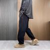Autumn and Winter Velvet Casual Pants Youth Heavy Sweatpants Boys Loose Casual Sweatpants Spliced Overalls