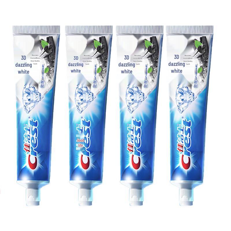

Crest 3D White Micro-Charcoal Toothpaste 4-Pack